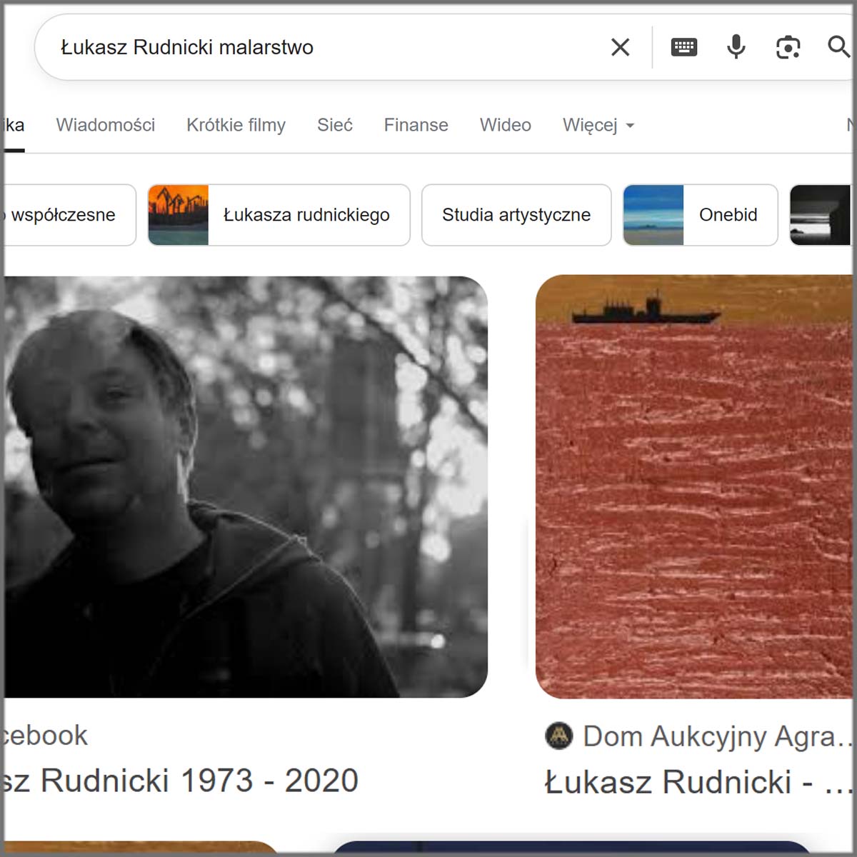 Łukasz Rudnicki malarstwo