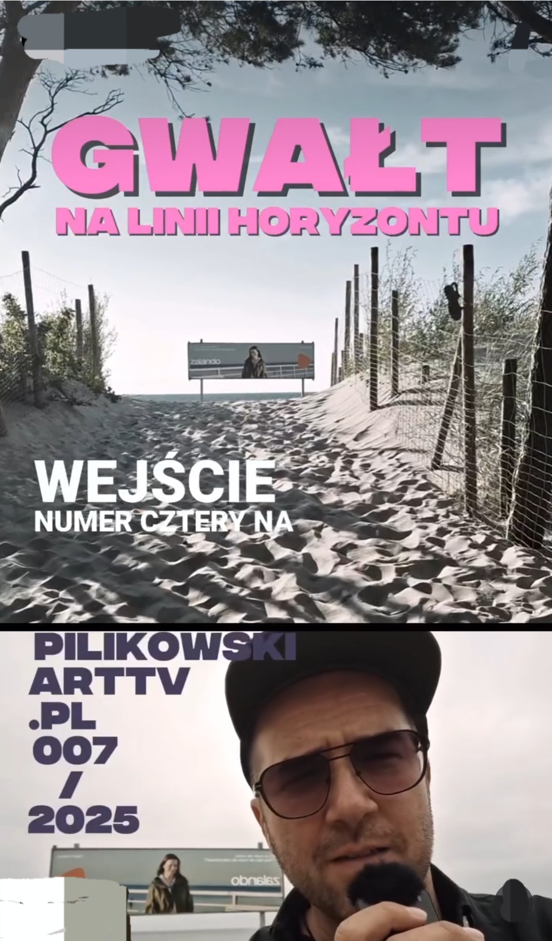 Agresywne reklamy zaburzają estetykę plaży